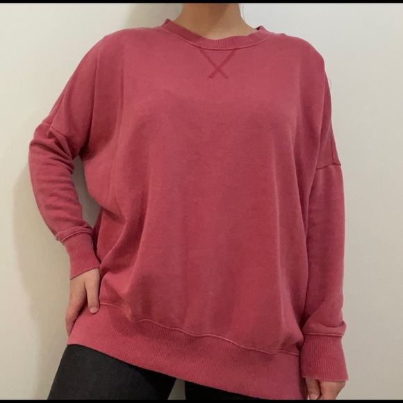 Oversize pink sweatshirt from Aerie 💖 - Picture 1 of 2